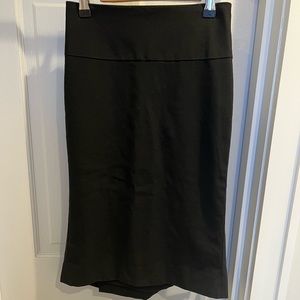 Babaton (Aritizia) wool black skirt